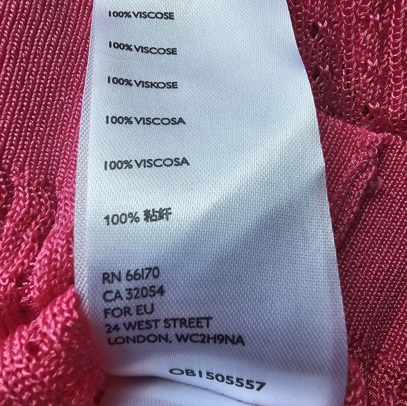 Free People H2O Crewneck Pullover Lightweight Sweater Hibiscus Highlight Size S - Picture 12 of 14